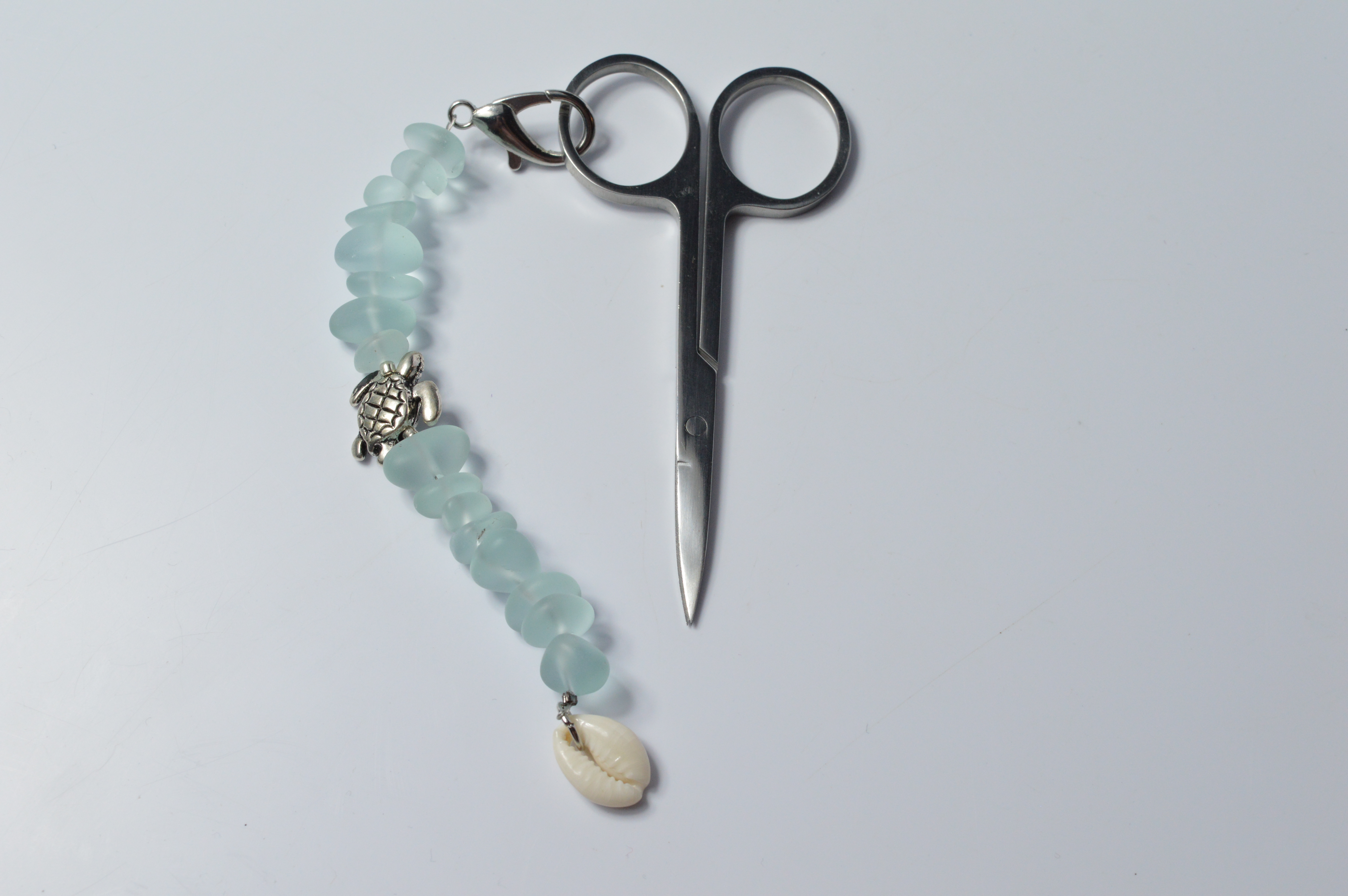 Scissor Fob – Turtle Charm – Salty Stitcher Designs